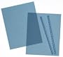 GBC(R) Translucent Gel Report Covers, Steel Blue, Pack Of 25