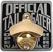 Alfred Hitch Cover AHC-10171: Hitch Cover, Official Tailgater Logo, Class III, 2 in., Pewter, Natural, Each