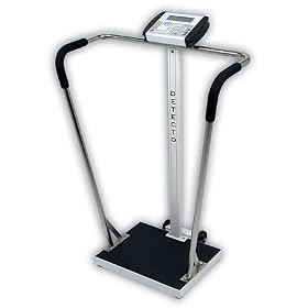 Detecto 6855 Waist-High Stand-On Scale