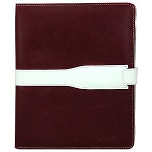 CrazyOnDigital Executive Folio Leather Carrying Case Cover for Apple iPad 3G tablet / Wifi model