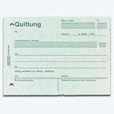 Produkt-Bild: Herlitz Formularbuch Quittungsblock A6 VE=50 Blatt