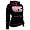 UFC Womens Sherpa Hoodie [Black/Pink], Extra Small