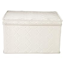 Whitmor Khaki Stemware Storage Set