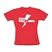 Lightning Logo T-Shirt Skinny - Red (M)