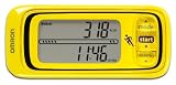 Omron HJA-301 Pace and Distance Tracker, Yellow