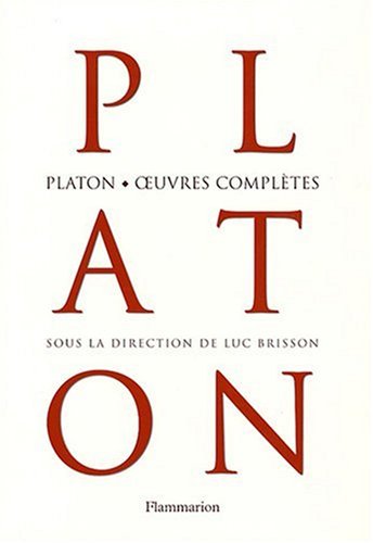 Platon, oeuvres complètes