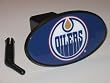 EDMONTON OILERS Team Logo 6" x 3" Trailer Hitch Cover