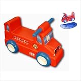 Fire Truck Foot-to-Floor Ride On