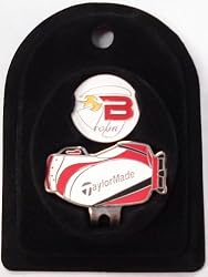 TaylorMade Tour Burner Golf Pink Hat Clip & Ball Marker