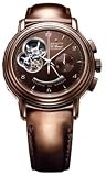 Zenith Chronomaster T Open Neo-Vintage Mens Brown Strap Brown Dial Brown Stainless Steel Automatic Chronograph Power Reserve Display Watch 03.0240.4021/96.C616