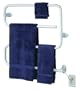 Warmrails SW480 Wall Mounted Towel Warmer and Drying Rack, White