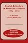 English Defenders Of American Freedoms  1774 - 1778