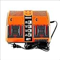 Ridgid 140276002 Battery Charger with Twin Charging Stations for All Ridgid Batteries 9.6 Volt thru 18 Volt