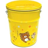 リラックマ　クッション缶（イエロー）　RK40182