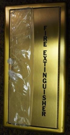 Fire-rated Extinguisher Cabinet Metal Wall Unit