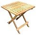 Square 50cm Folding Lattice Coffee Table