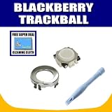 Blackberry Trackball / Joystick / Navigate / Pearl / Ring Repair Replacement Fix Fixing for RIM Blackberry Pearl 8100 8110 8120 8130 Curve 8300 8310 8320 8330 8800 8810 8820 8830 Plus Opening Fixing Tool with Exclusive FREE Complimentary Super Deal Micro Fiber Cleaning Cloth