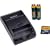 8480477 Kodak 2x AA Batteries with K4500 Charger and 256MB SD Memory Card Bundle