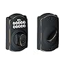 Schlage BE365VCAM716 Camelot Keypad Deadbolt, Aged Bronze