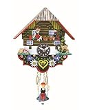 Black Forest Clock Black Forest House, incl. batterie