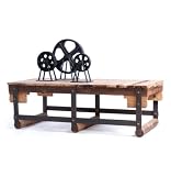 Brookwood Reclaimed Wood Industrial Coffee Table
