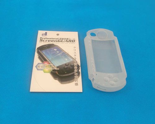 Cover image : SONY PSP1000シリコン保護カバー＋保護フィルム-531544