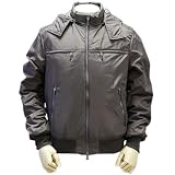 P-ZERO(ピーゼロ) BALLOT BOMBER JACKET / ブラウン　Sサイズ bomber