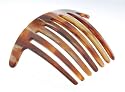 France Luxe French Twist Comb - Caramel Horn