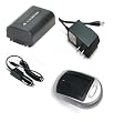 Compatible Accessory Kit High Capacity Rechargeable Lithium ion Battery and AC/DC Battery Charger ( Power plug & Car ) for / fits digital camera/camcorder model/parts no SANYO VPC FH1EXBK B VPCFH1EXBK B VPC HD1010EX VPCHD1010EX VPC HD2000EXBK B VPCHD2000EXBK B VPC TH1BL VPCTH1BL VPC TH1EX VPCTH1EX VPC TH1GX VPCTH1GX