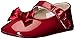 Baby Deer Baby Girls Patent McKenna Mary Jane Dress Shoe, Red, 0 Infant