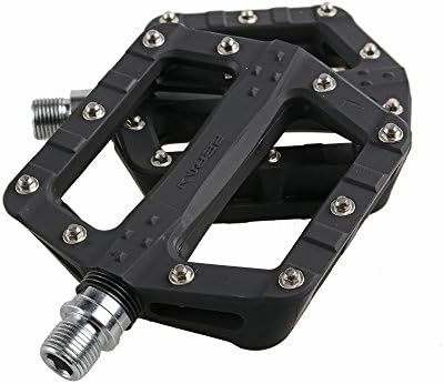 ZERAY Bike MTB BMX Platform Flat PC Pedals CNC Cr-Mo Spindle Axle 9/16