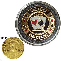 Bullets Card Cover * Protect Your Hand * - Casino Supplies > Card Covers > Poker Card Guard T