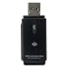 PLANEX 29メディア対応USB2.0 メモリーカードリーダー/ライター(抹消プロダウンロード付) 黒 PL-CR29S3U2-B