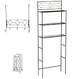 Zenith Products Heritage Bronze 3-Piece Bath in a Box, TP Holder and Door Rack