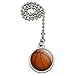 GRAPHICS & MORE Basketball Ball Ceiling Fan and Light Pull Chain