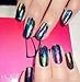 Fashion Nail Art Transfer Foil 6pcs Mix Black Lace /Lip /Peacock Style etc. Nail Sticker Tip Decoration