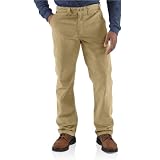 Carhartt 100236 Mens FR Force Cotton SS Henley Dark Navy Large