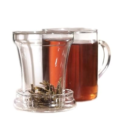 Primula 12-Ounce Personal Tea Maker Set, Clear