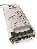 Philips SPP3201WC/17 8 Outlet Home Office Surge Protector