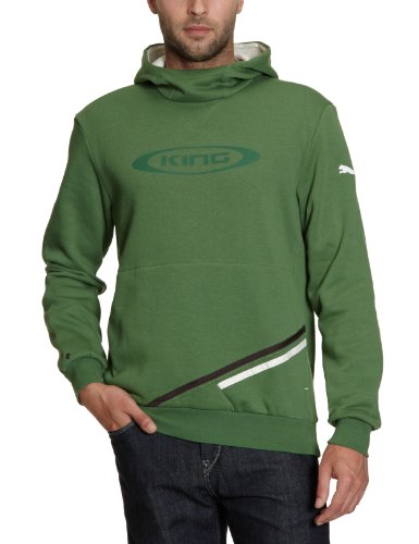 PUMA Herren Pullover King IT Eco Hoody, fairway-whisper white, S, 652919 45