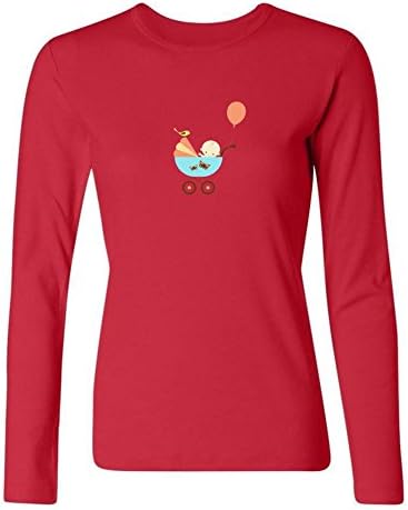 Chen store Women's Baby Long Sleeves T Shirt