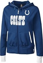 Indianapolis Colts Women's Chant Blue Full Zip Hooded Sweatshirt