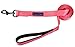 Downtown Pet Supply 6ft Heavy-Duty Dog Leash - Padded Comfort Handle & Stainless Steel Fastener - Durable Training Leash - 1in Wide - Pink