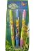 Disney Tinkerbell-Faires 3 pack of Jumbo Retractable Pens-Perfect Faries school supplies for girls of any age