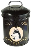 Siberian Husky Dog Biscuit Treat Tin