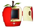 HANNSPREE EUROPE GMBH HANNSPREE HANNSapple.red 9,6Zoll LCD TV 350cd/m2 450:1 25ms PAL/SECAM Tuner