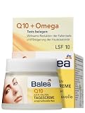 #3: Balea Q10 Anti-Falten Tagescreme Lichtschutzfaktor 10 für anspruchsvolle Haut, 2er Pack (2 x 50 ml)