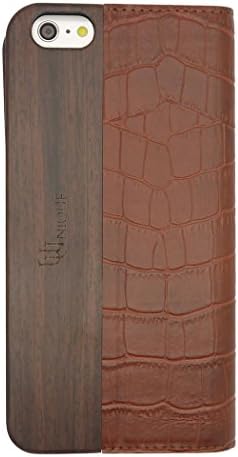 AEGIS Wooden Case with Maxi Croc iPhone 6 Brown UUIP6WC12
