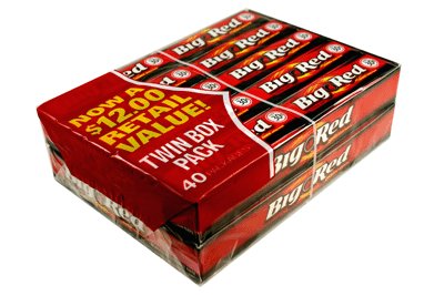 Wrigley Big Red Gum 40 Packs by Wrigleys