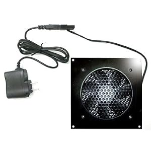 Coolerguys PRO-Metal Cabcool1201-5M Lite Single 120mm Cooling Kit for Cabinet & Home Theaters